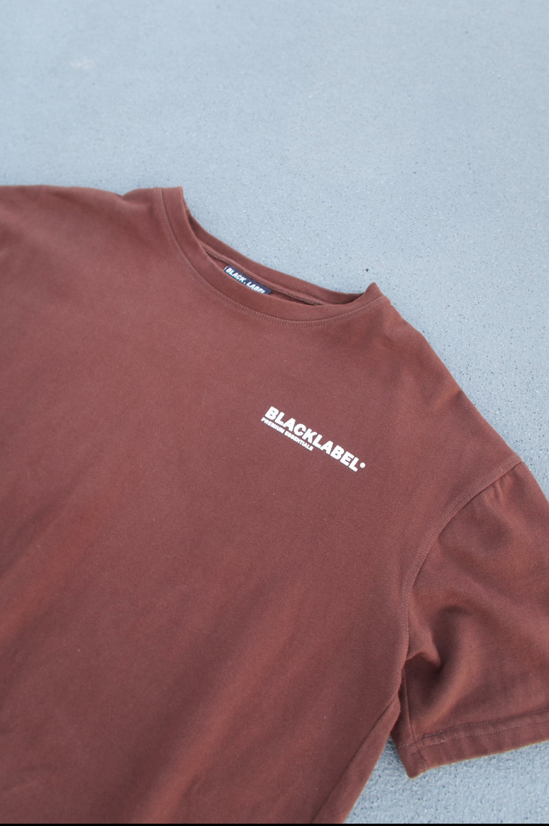 Brown Essential Oversized Tee