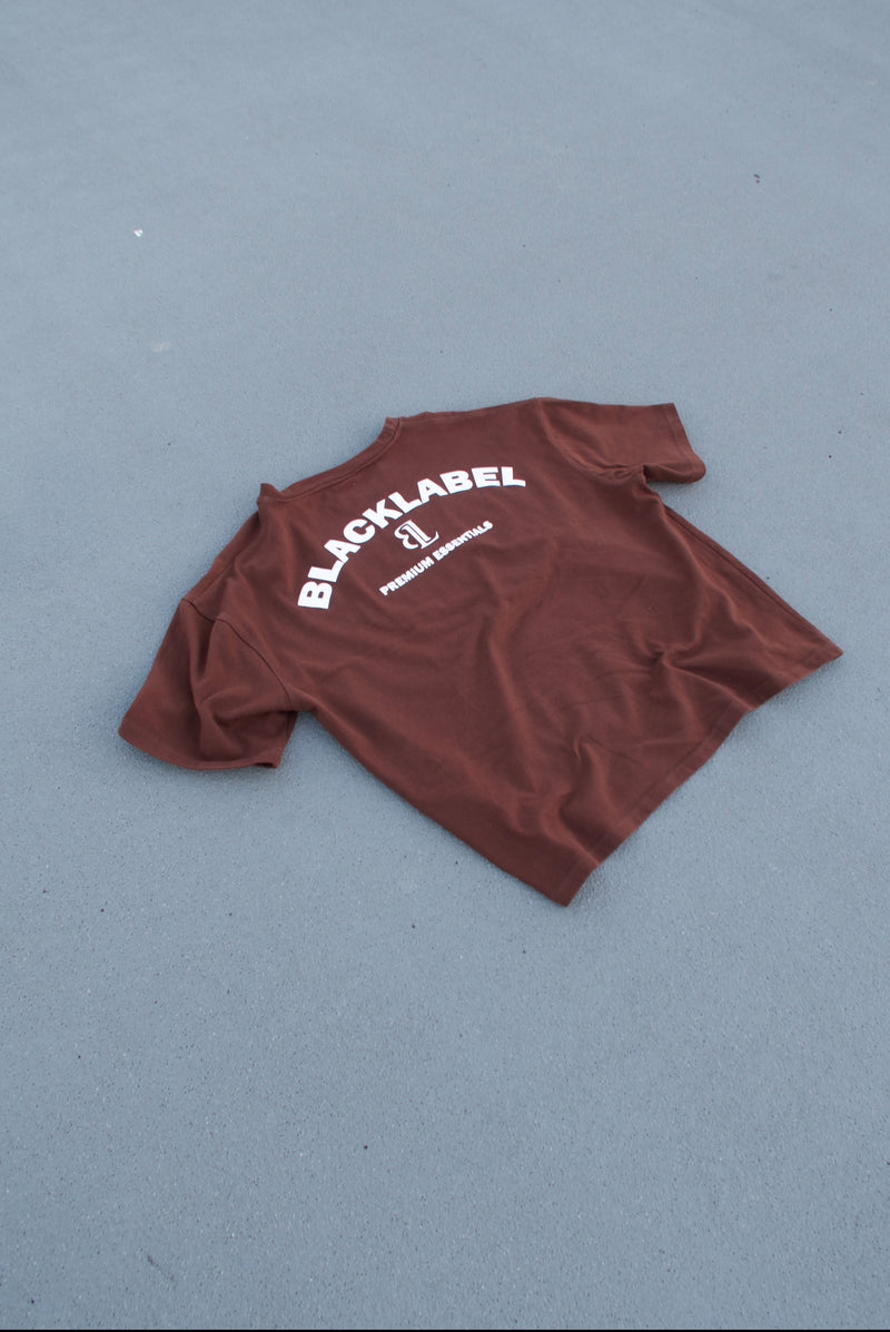 Brown Essential Oversized Tee