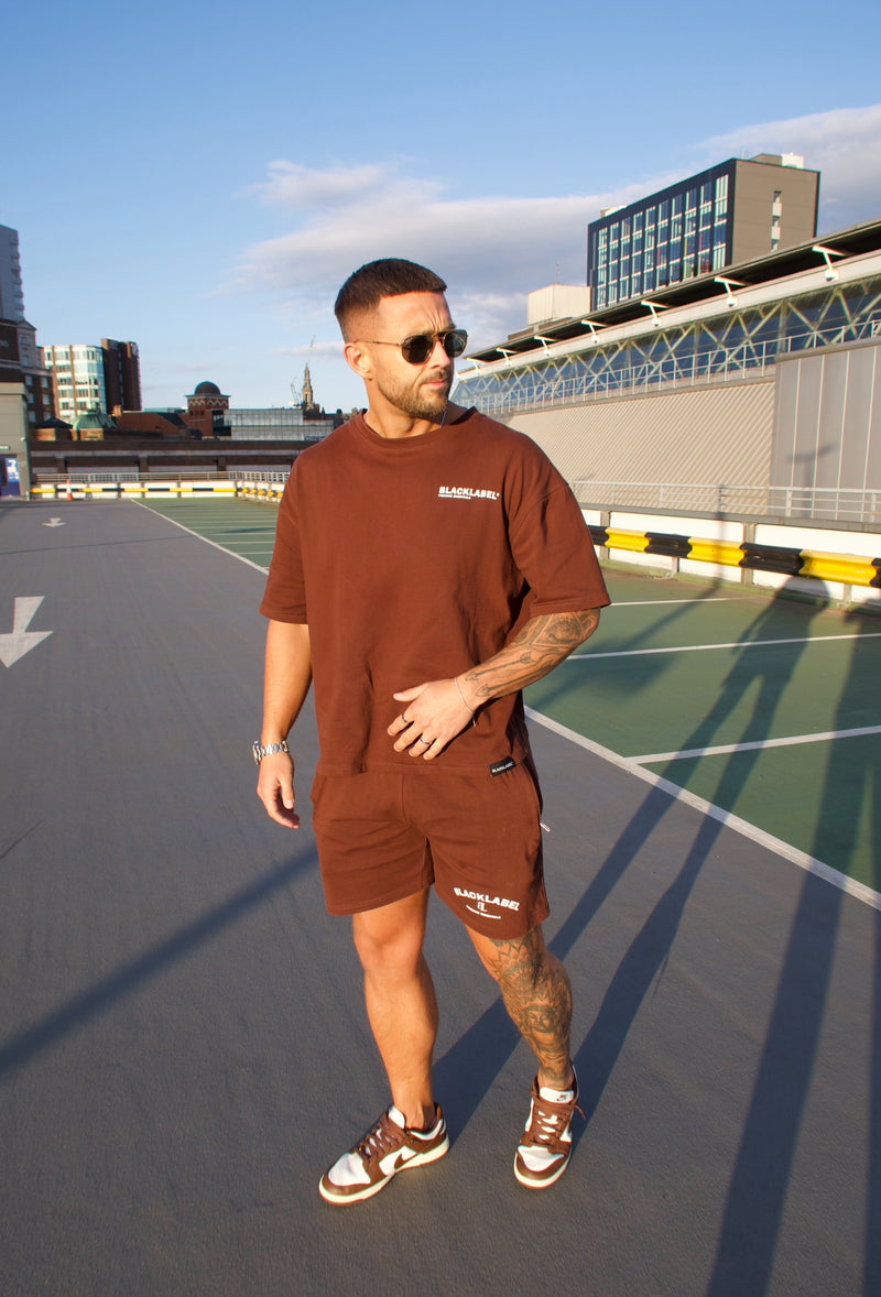 Brown Essential Oversized Tee